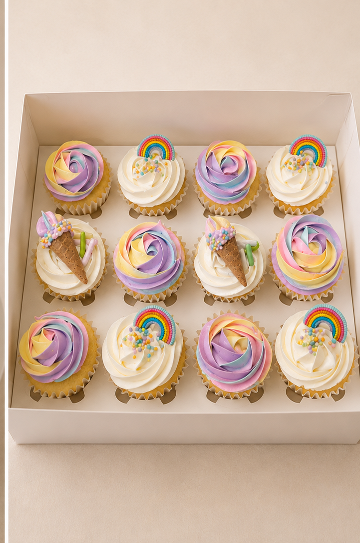 Custom cupcakes by Bee Bumble Cakes